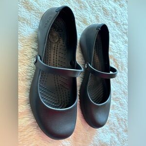 Crocs Black Mary Jane, 7